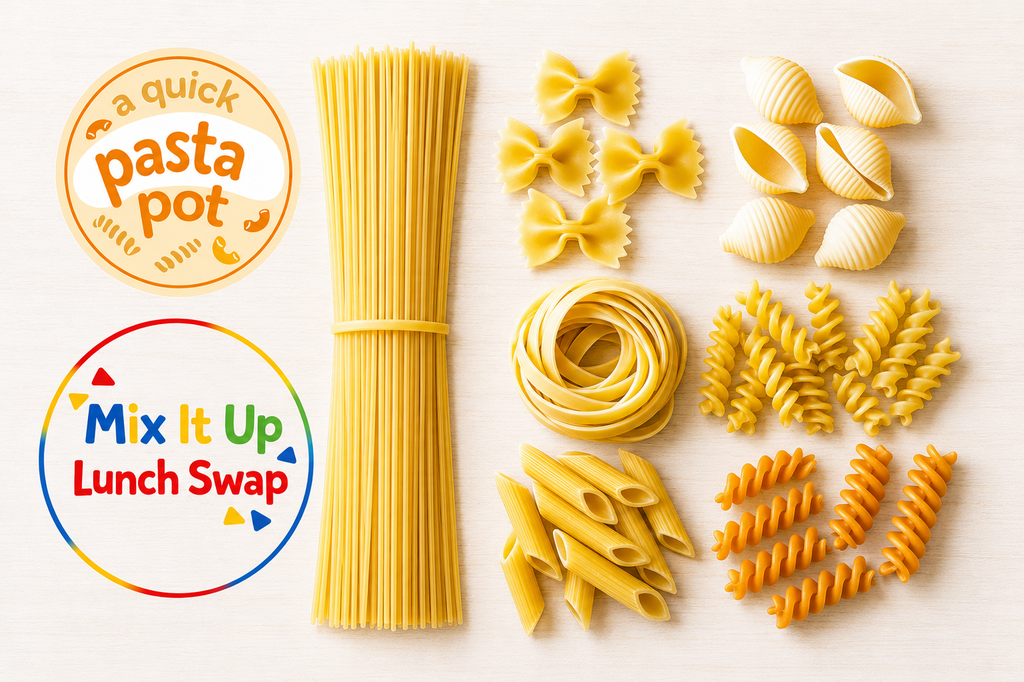 Small pots of pasta