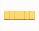 The All-Star Bento Lunch Box - Yellow sporty