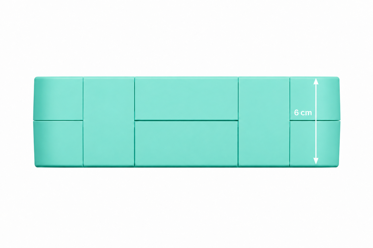 The All-Star Bento Lunch Box - Aqua palm