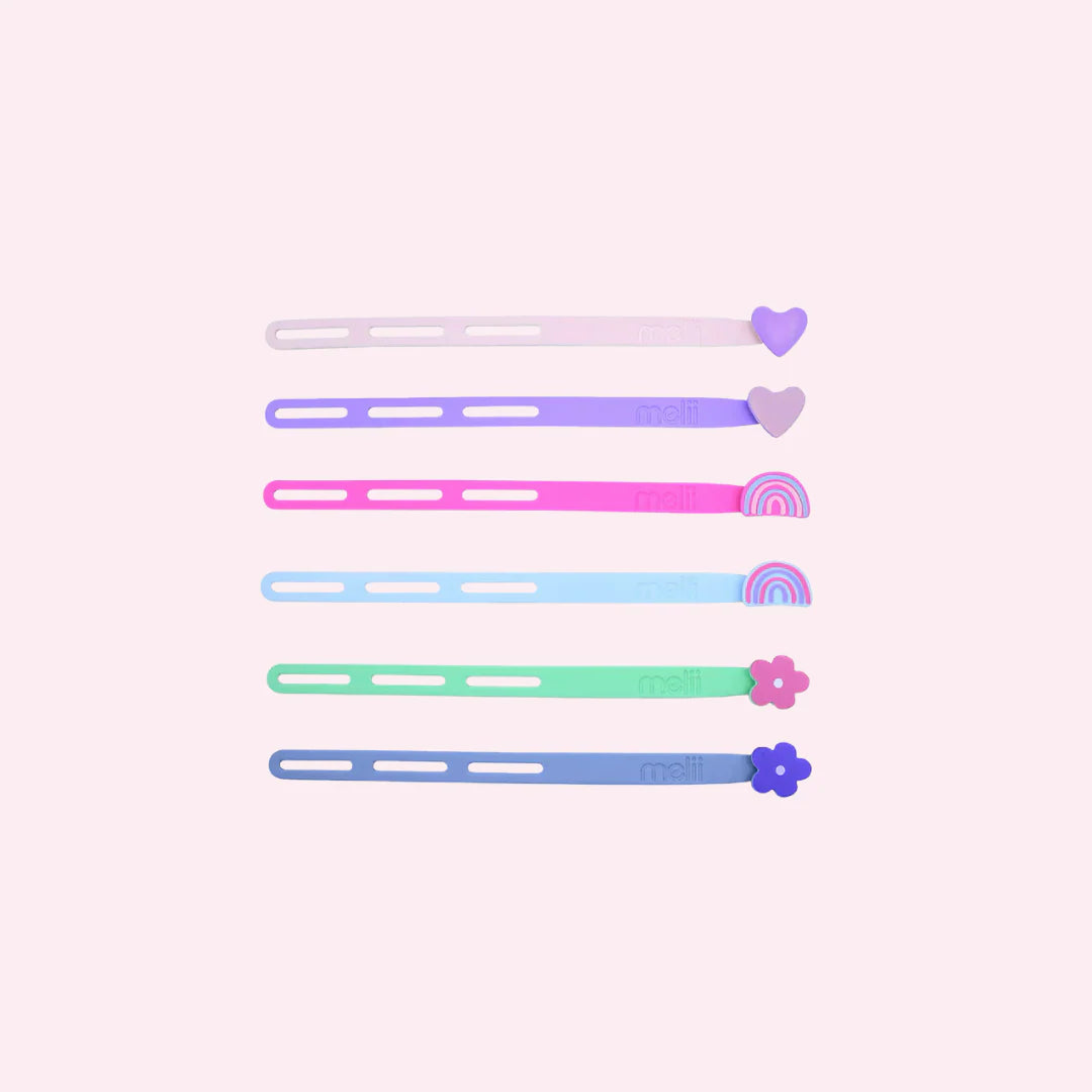 Melii Luxe Silicone Wrap Bands