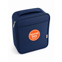 The Nourish Lunch Cooler Bag - Navy