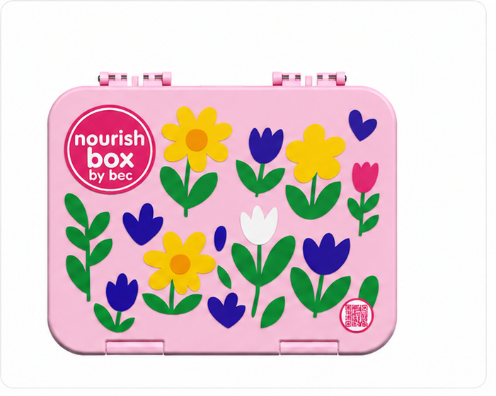 The All-Star Bento Lunch Box - Pink tulip