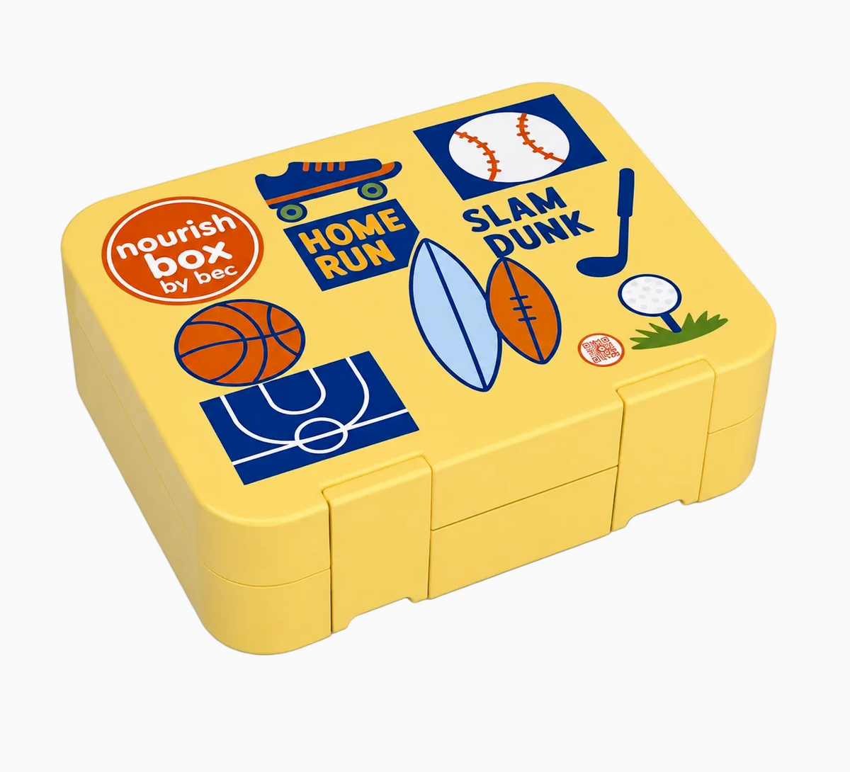 The All-Star Bento Lunch Box - Yellow sporty