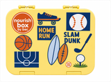 The All-Star Bento Lunch Box - Yellow sporty