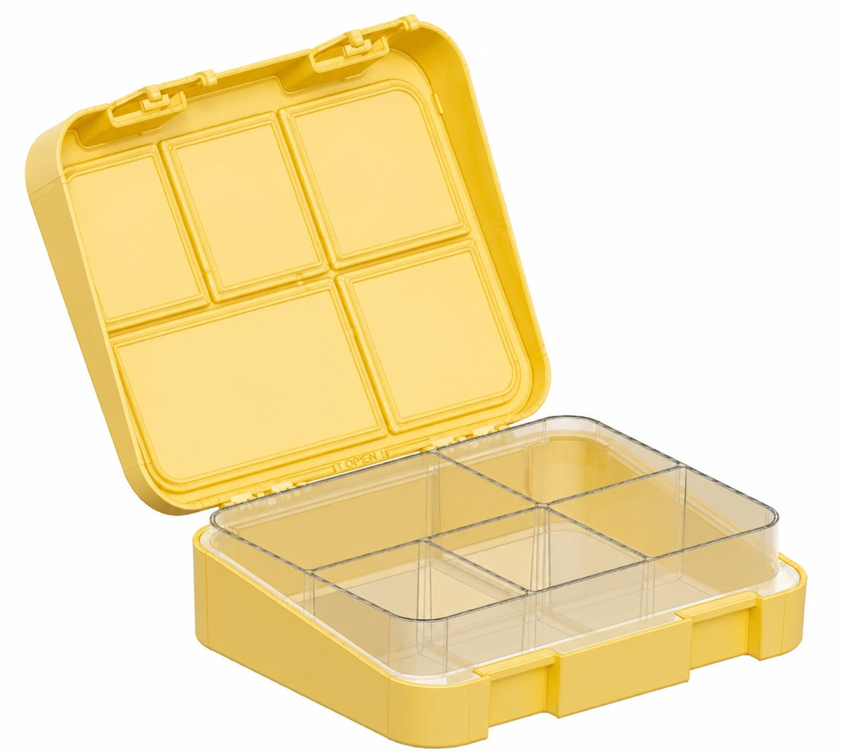The All-Star Bento Lunch Box - Yellow sporty